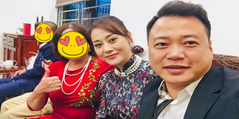 Shark Bình bị bắt gặp về quê chúc tết nhà Phương Oanh