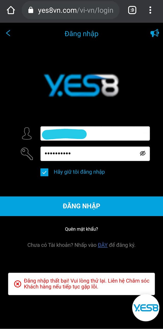 Bằng chứng nhà cái yes8 lừa đảo Bằng chứng nhà cái yes8 lừa đảo