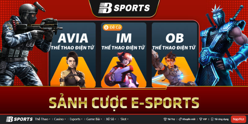 Cược Esports tại Bsports