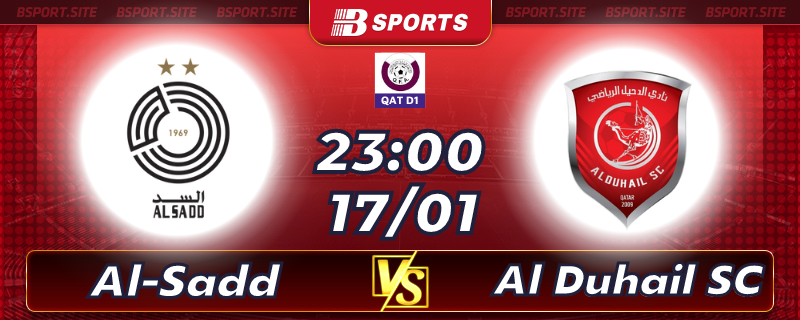 Soi kèo bóng đá Al-Sadd vs Al Duhail SC lúc 23h00 ngày 17/01/2023 Soi kèo bóng đá Al-Sadd vs Al Duhail SC lúc 23h00 ngày 17/01/2023