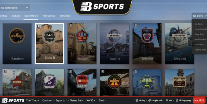 Các map đấu CS:GO Các map đấu CSGO