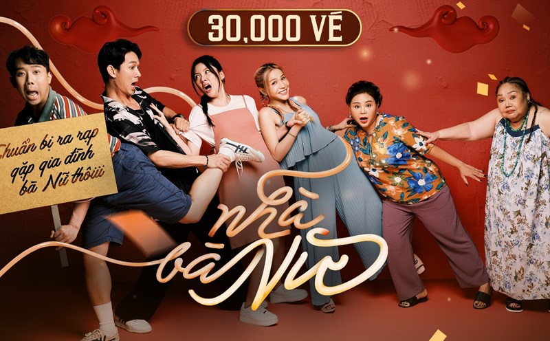 Phim Tết 2023: Nhà Bà Nữ chính thức cán một 200 tỷ, bỏ xa Chị Chị Em Em 2