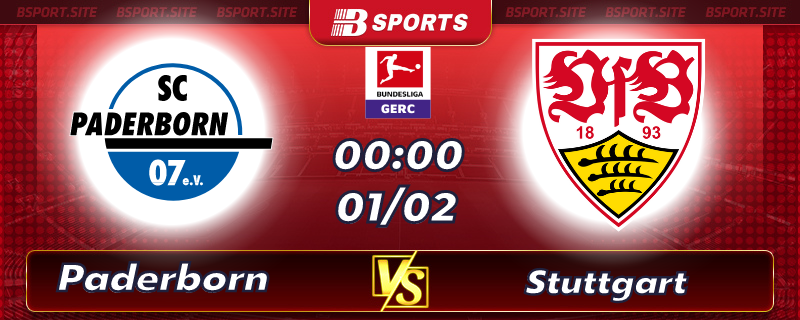 Soi kèo bóng đá Paderborn vs Stuttgart vào lúc 00h00 ngày 01/02/2023 Soi kèo bóng đá Paderborn vs Stuttgart vào lúc 00h00 ngày 01/02/2023