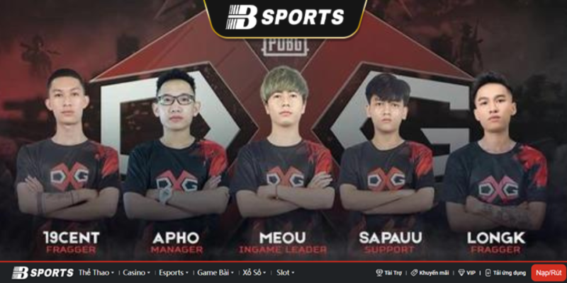 Đội hình Division X Gaming Đội hình Division X Gaming