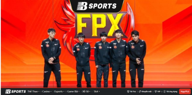 Đội tuyển nhóm trên FPX Đội tuyển nhóm trên FPX