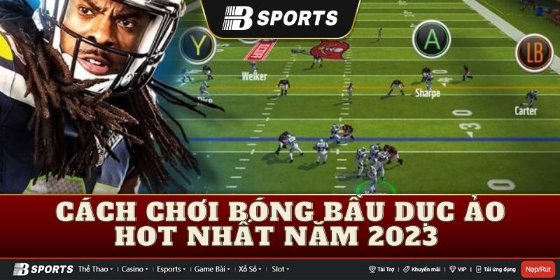 Bóng bầu dục ảo phổ biến tại Việt Nam