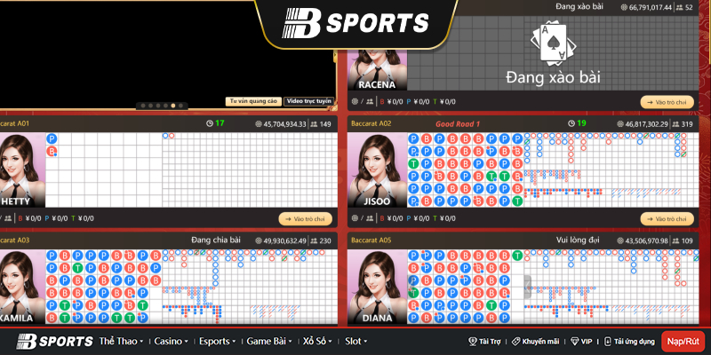 Chơi sicbo tại Bsports