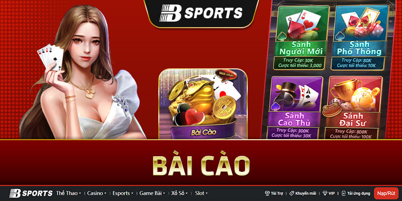 Game bài đổi thưởng: Bài Cào Game bài đổi thưởng: Bài Cào