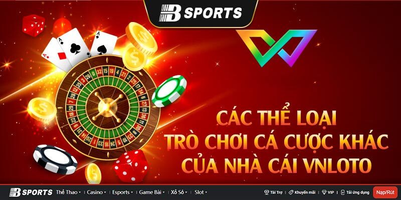 Sảnh cược thể thao tại Game bài VNloto Sảnh cược thể thao tại Game bài VNloto