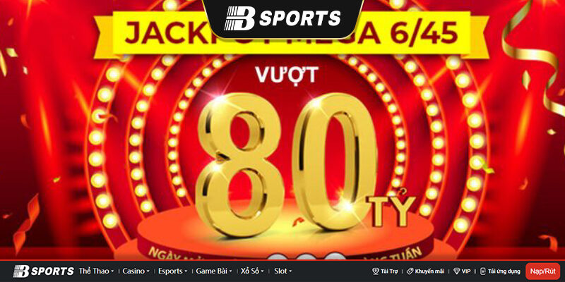 Hình thức xổ số vietlott mega 6/45