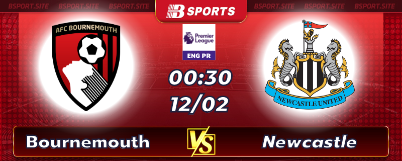 Soi kèo tỷ số Bournemouth vs Newcastle vào lúc 00h30 ngày 12/02/2023 Soi kèo tỷ số Bournemouth vs Newcastle vào lúc 00h30 ngày 12/02/2023
