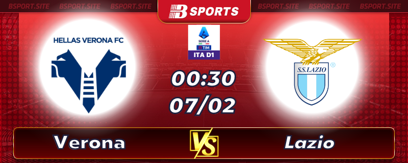 Soi kèo tỷ số Verona vs Lazio vào lúc 00h30 ngày 07/02/2023 Soi kèo tỷ số Verona vs Lazio vào lúc 00h30 ngày 07/02/2023