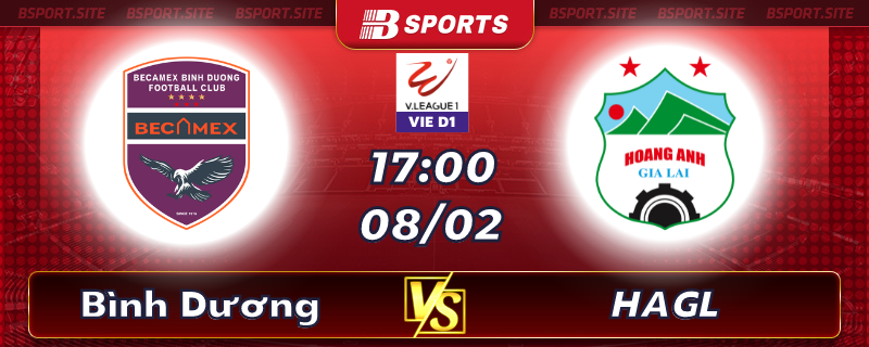 Soi kèo tỷ số Bình Dương vs HAGL vào lúc 17h00 ngày 08/02/2023 Soi kèo tỷ số Bình Dương vs HAGL vào lúc 17h00 ngày 08/02/2023