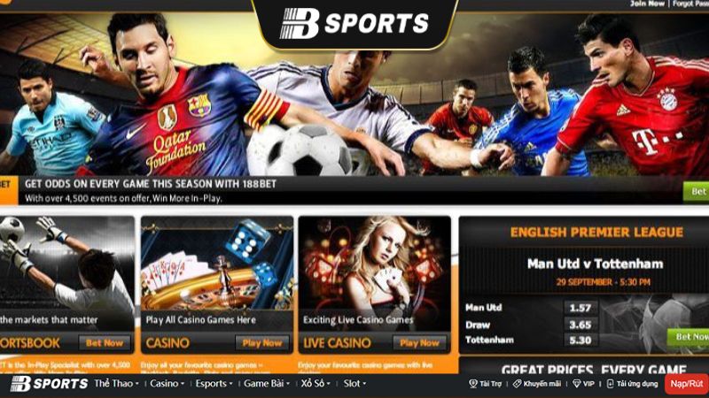 Ưu điểm thu hút khách hàng tại 188Bet Ưu điểm thu hút khách hàng tại 188Bet