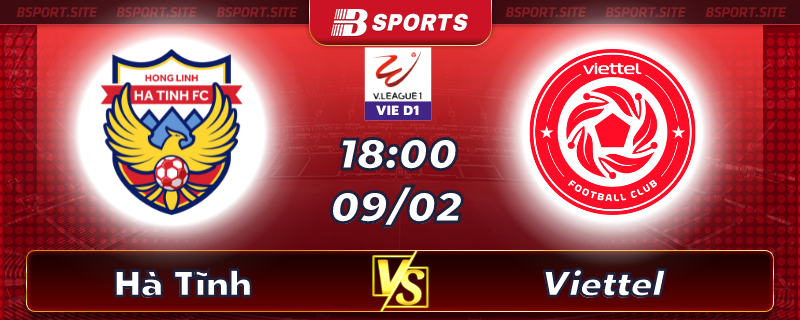 Soi kèo tỷ số Hà Tĩnh vs Viettel vào lúc 18h00 ngày 09/02/2023 Soi kèo tỷ số Hà Tĩnh vs Viettel vào lúc 18h00 ngày 09/02/2023