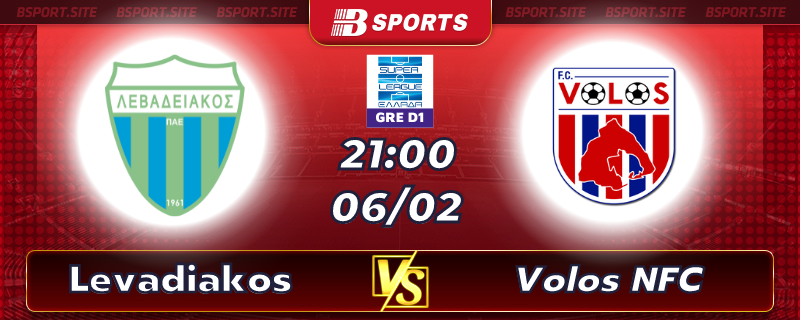 Soi kèo tỷ số Levadiakos vs Volos NFC vào lúc 21h00 ngày 06/02/2023 Soi kèo tỷ số Levadiakos vs Volos NFC vào lúc 21h00 ngày 06/02/2023