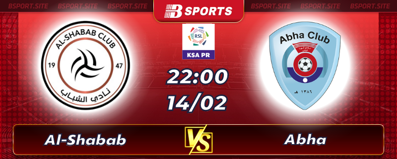 Soi kèo tỷ số Al-Shabab vs Abha vào lúc 22h00 ngày 14/02/2023 Soi kèo tỷ số Al-Shabab vs Abha vào lúc 22h00 ngày 14/02/2023