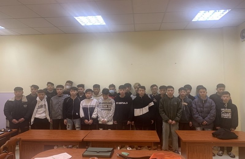 Các đối tượng tham gia vụ việc 40 người hỗn chiến còn rất trẻ, độ tuổi học sinh