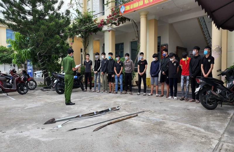 Cơ quan chức năng đã xử lý thêm nhiều vụ hỗn chiến thời gian gần đây