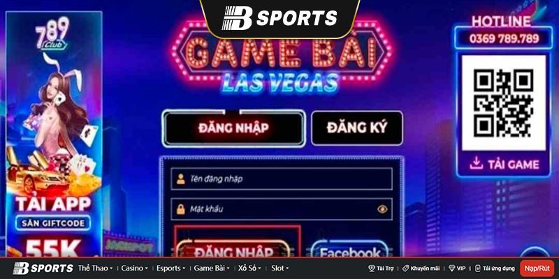 Cách đăng nhập tài khoản game 789 Club Cách đăng nhập tài khoản game 789 Club