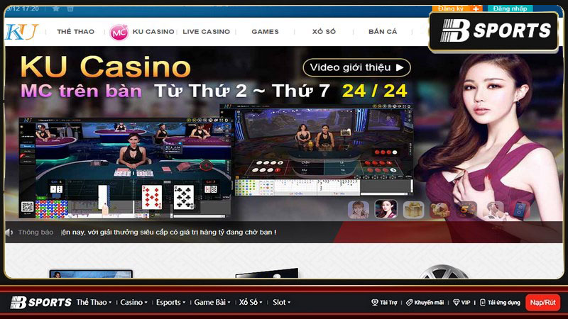 Đến với Ku Casino người chơi sẽ được tận hưởng tất cả những trò chơi đặc biệt