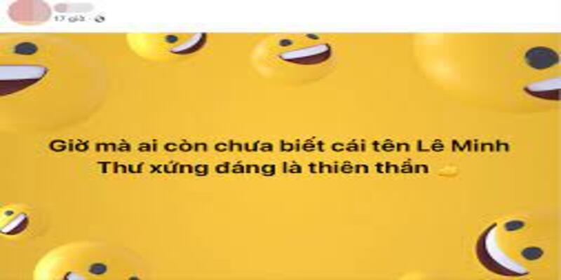 Lê Minh Thư trên mạng xã hội vẫn chưa có dấu hiệu hạ nhiệ Lê Minh Thư trên mạng xã hội vẫn chưa có dấu hiệu hạ nhiệ