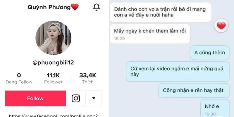 Hot girl Gia Lâm Quỳnh Phương bị tố giật chồng người khác Hot girl Gia Lâm Quỳnh Phương bị tố giật chồng người khác