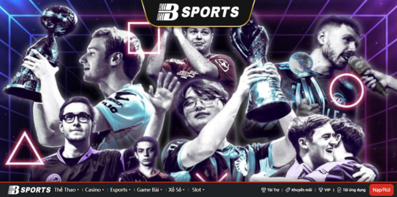 Hình ảnh các tuyển thủ các bộ môn Esports Hình ảnh các tuyển thủ các bộ môn Esports