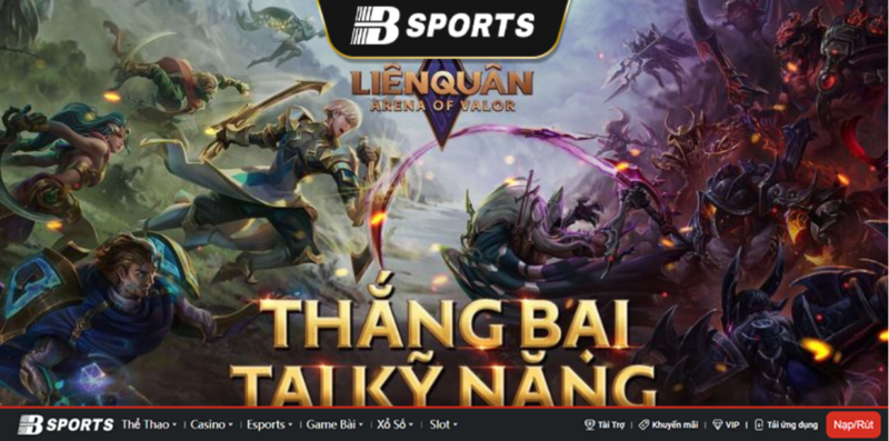Hãy tham gia trải nghiệm cá cược Liên Quân ngay