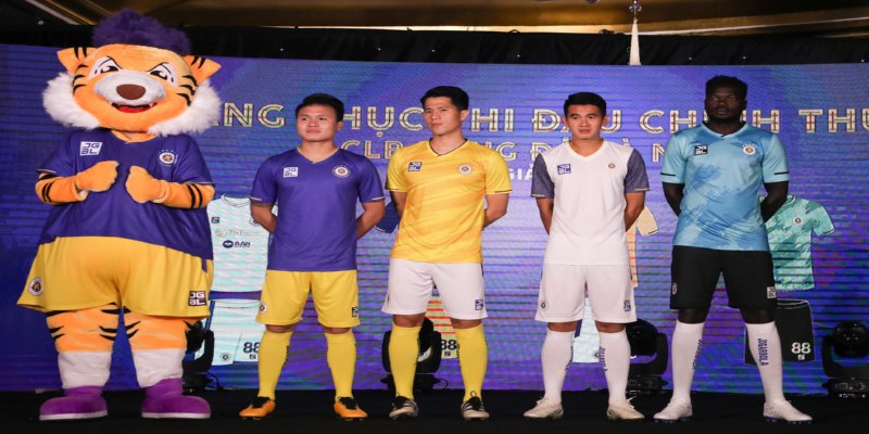 Màu áo CLB Hà Nội một phần nào đó đã làm nên tên tuổi của đội bóng