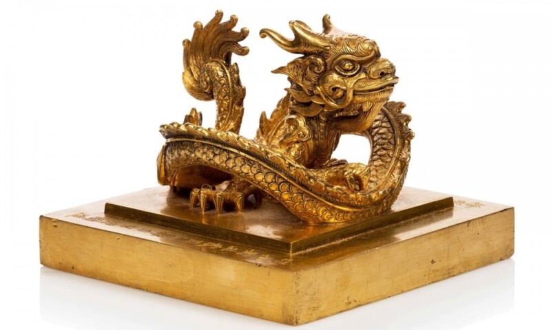 Nhà sưu tập tư nhân ở Bắc Ninh mua ấn vàng Hoàng đế chi bảo với giá 153 tỷ đồng Nhà sưu tập tư nhân ở Bắc Ninh mua ấn vàng Hoàng đế chi bảo với giá 153 tỷ đồng
