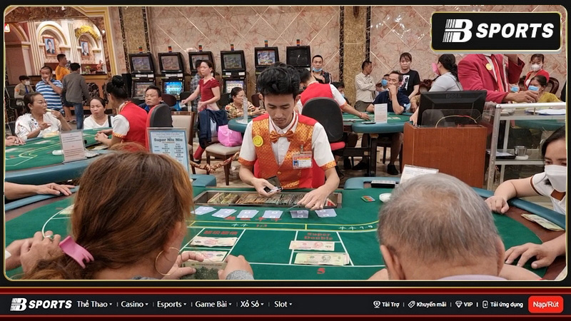 Casino tại Campuchia cung cấp nhiều thể loại trò chơi