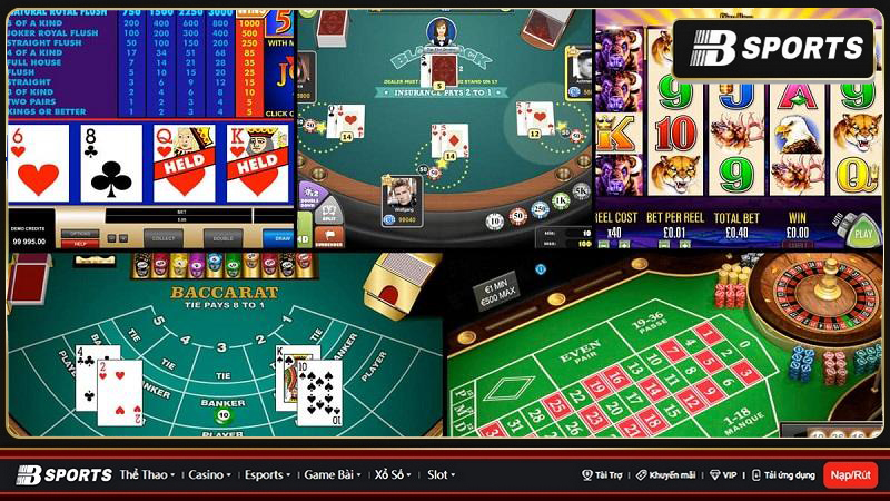 Casino Phú Quốc online là địa điểm quy tụ nhiều tựa game nổi bật