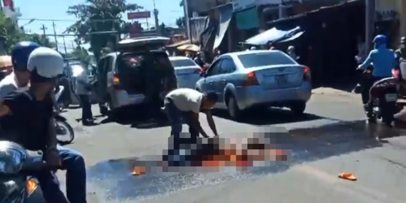 Nạn nhân đã ngã gục sau khi dập tắt được đám cháy