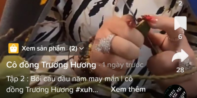 Video xem bói của cô đồng bổ cau bị xử phạt