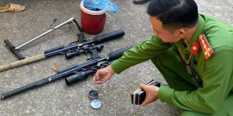 Công an điều tra vụ cụ ông tử vong cạnh súng hơi