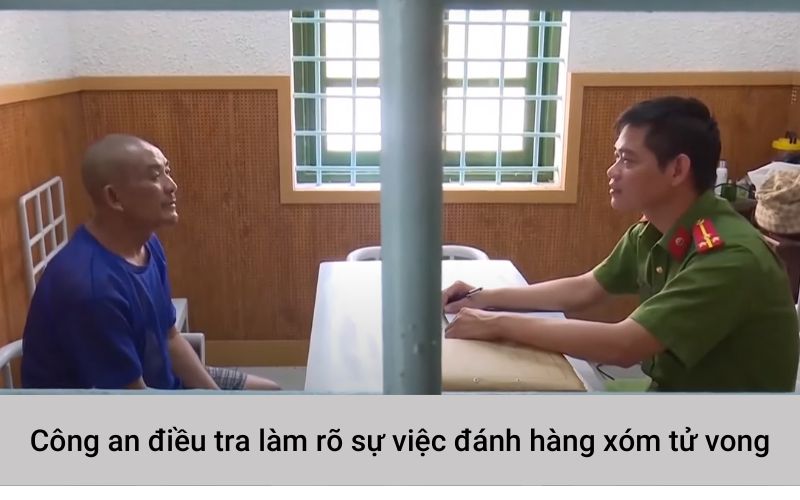 Phương bị công an bắt giữ điều tra