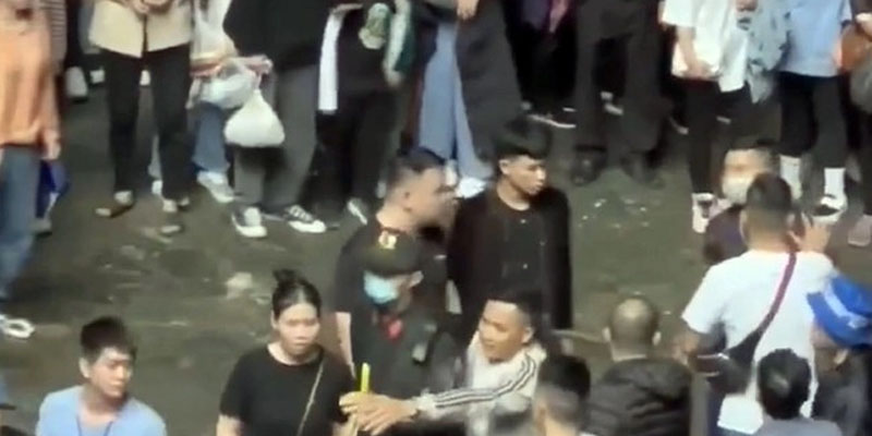 Video trích xuất từ Camera cho thây Đại và nhóm người đang đánh hội đồng bảo vệ