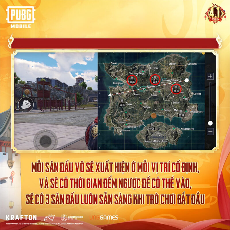 Chi tiết map đấu bản cập nhật Pubg Mobile 2.4 Chi tiết map đấu bản cập nhật Pubg Mobile 2.4