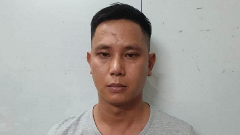 Trước sự quyết liệt cả CSGT đối tượng dùng dao chém người đã nhanh chóng bị bắt giữ