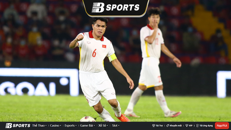 Quang Nho đeo băng đội trưởng U23 Việt Nam Quang Nho đeo băng đội trưởng U23 Việt Nam