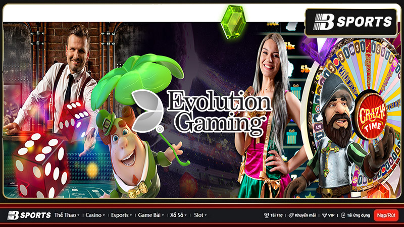 Evolution Baccarat là đơn vị phát hành game đáng tin cậy