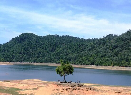 Hồ Phú Ninh - Nơi xảy ra sự việc học sinh đuối nước tử vong