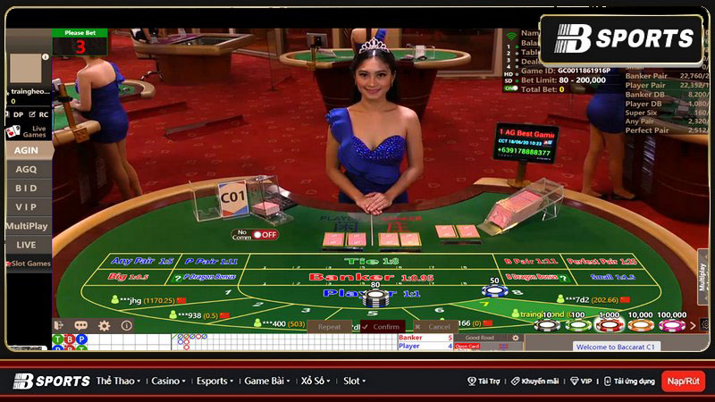 Hướng dẫn cách chơi baccarat TT128 rất đơn giản