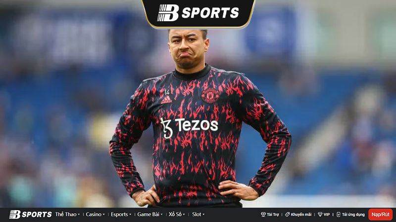 Lingard tuột dốc sau đời sống trụy lạc Lingard tuột dốc sau đời sống trụy lạc