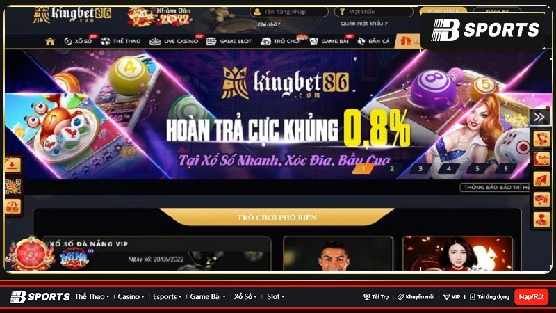 Hướng dẫn cách tham gia chơi live casino kingbet86