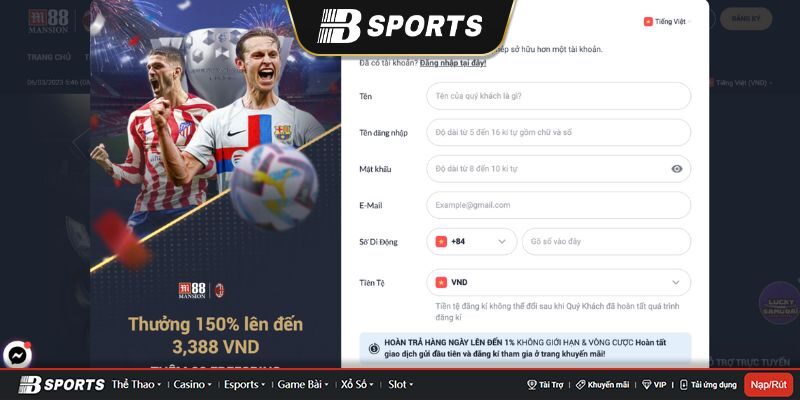 Hướng dẫn đăng ký M88 với 3 bước đơn giản Hướng dẫn đăng ký M88 với 3 bước đơn giản