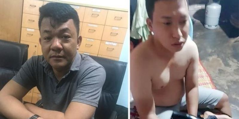 Hai trong bốn đối tượng liên quan đến vụ việc