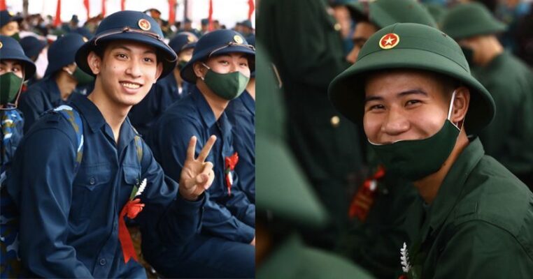 Không khí náo nức, hùng tráng ngày Không khí náo nức, hùng tráng ngày nhập ngũ