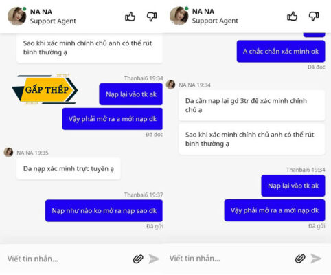 Bằng chứng Fabet lừa đảo Bằng chứng Fabet lừa đảo